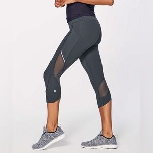 Lululemon Home Stretch Crop Melanite